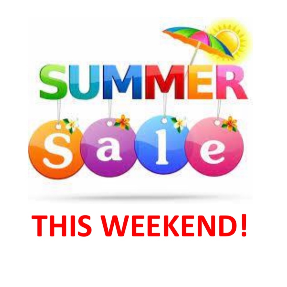 Summer Sale This Weekend!